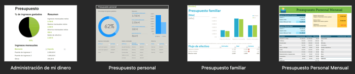 plantillas de presupuesto excel