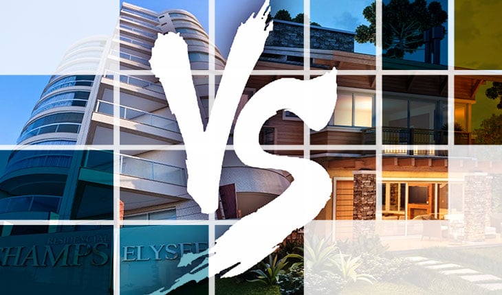 Comprar una casa o departamento, ¿qué conviene más?